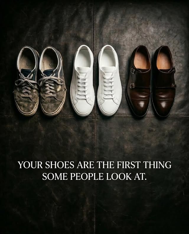 Your shoes are the first thing some people look at.