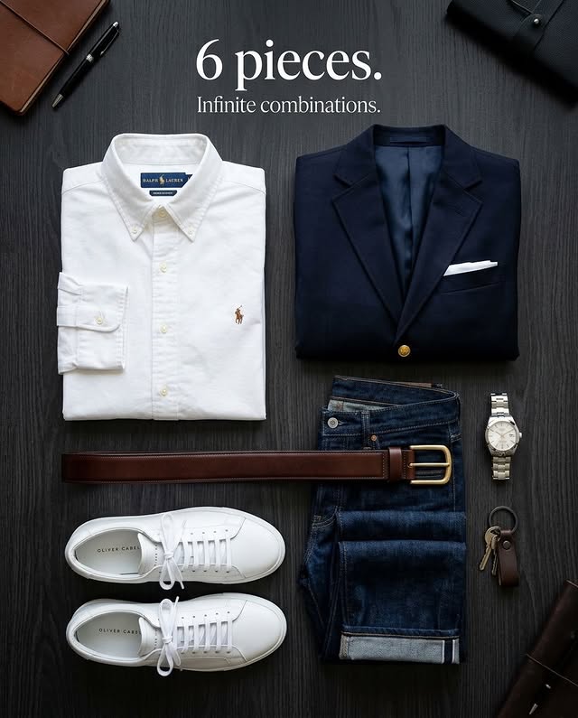 Six pieces. Infinite combinations.
