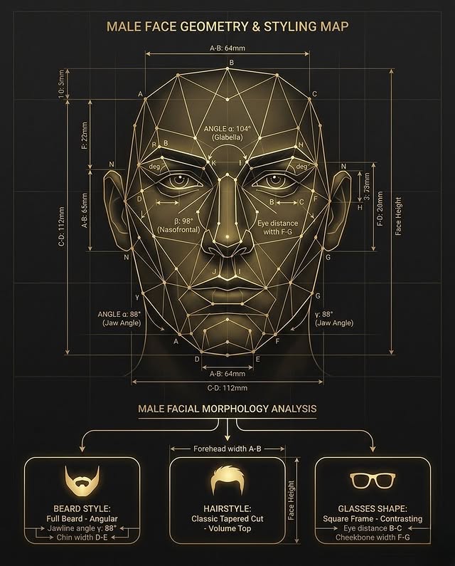 Your face is the blueprint.