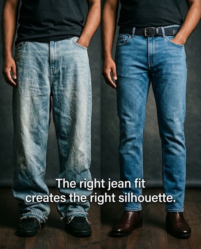 The right jean fit builds the right man.